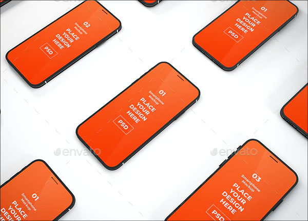 Smartphone Mockup PSD