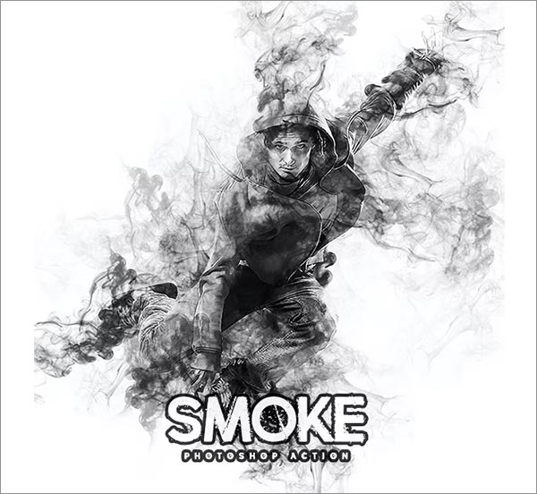 Smoke - Photoshop Action
