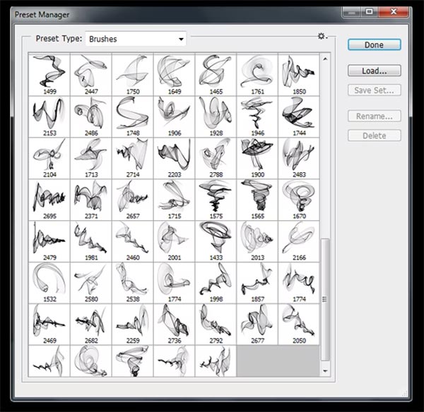 Smoke Brush & Transparent PNG, Photoshop