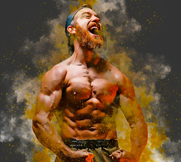Smoke Drawing Paint Photoshop Action