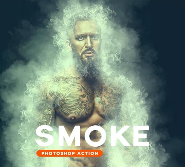 Smoke Effect Photoshop Action