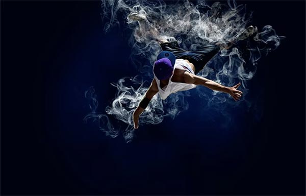 Smoke Photoshop Action Templates