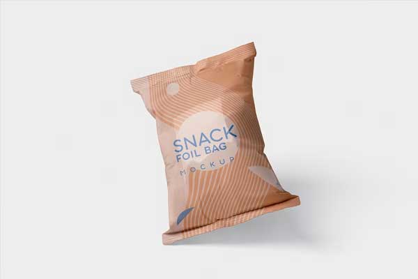 Snack Foil Bag Mockup Bundle