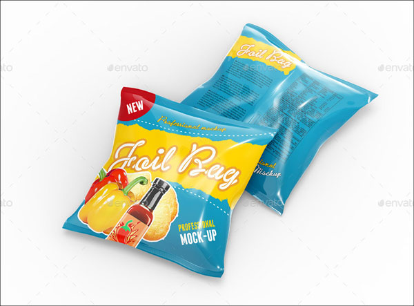 Snack Foil Pack Mock-up