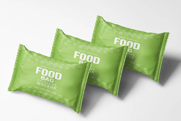 Snack Pouch Mockup