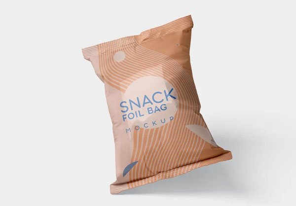Snacks Bag Mockup