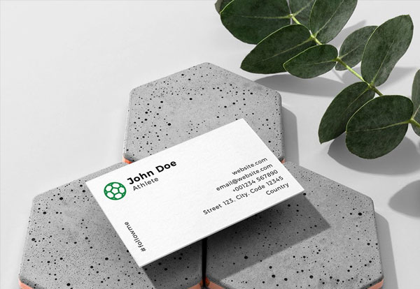 Soccer Business Card Template