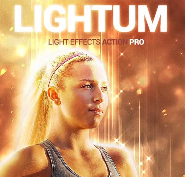 Soft Light Effects Photoshop Action