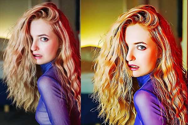 Soft Drawing Paint Photoshop Action