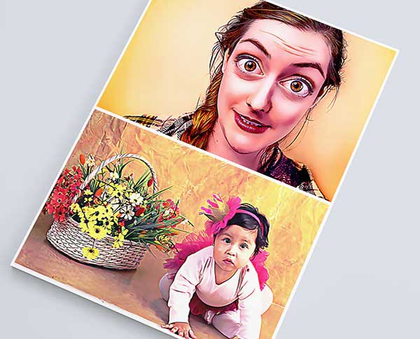 Soft Oil Paint Photo Action