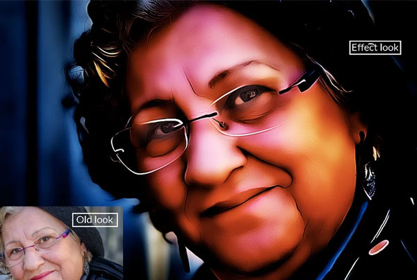 Soft Painted Effect Photoshop Action