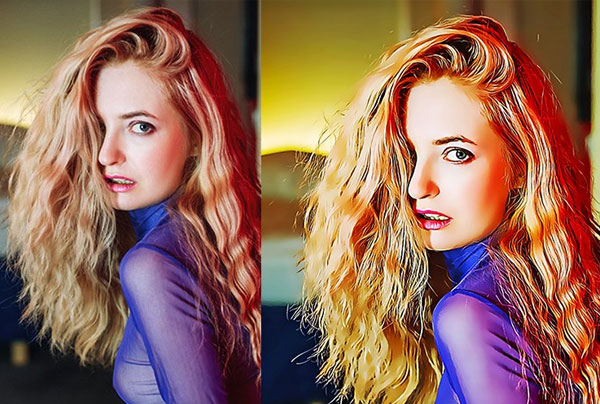 Soft Painting Photoshop Action