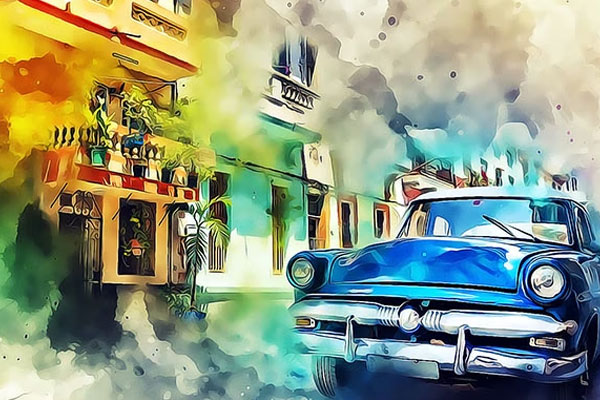 Soft Watercolor Painting Photoshop Action