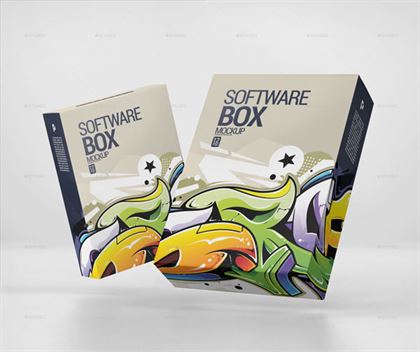 Software Box Mockup