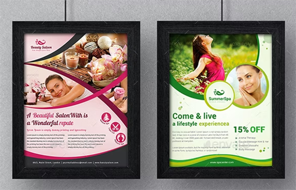 Spa & Beauty Salon Flyer Bundle