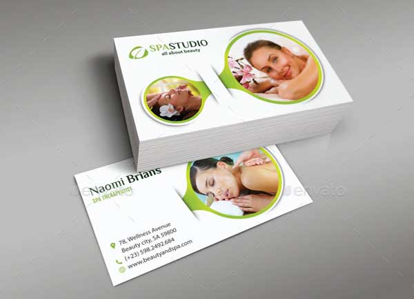 Spa And Beauty Business Card Bundle