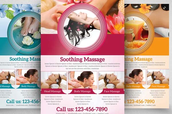 Spa Beauty Flyer Template