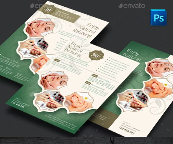 Spa Treatment Flyer