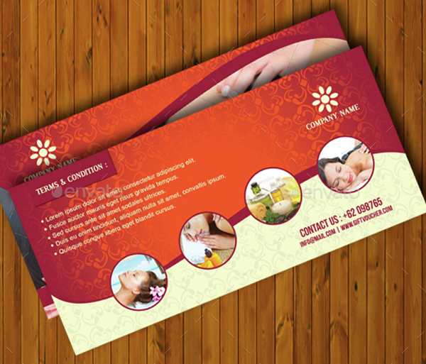 Spa Voucher Template