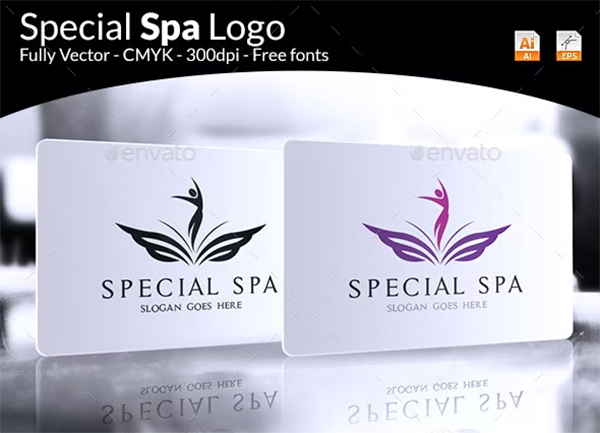 Special Spa Salon Logo Design