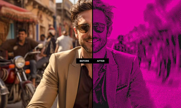 Spinning Blur Photo Effect Action Download