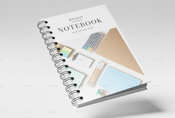 Spiral Notebook Mock-Up