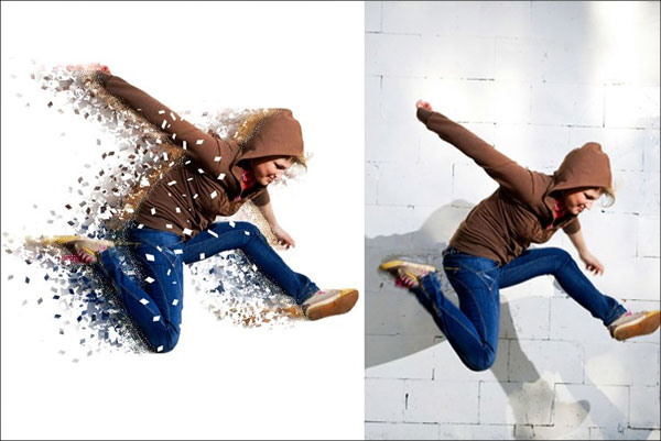 Splatter Explosion Photoshop Action