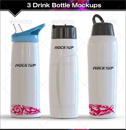 Sport Bottle Mockup