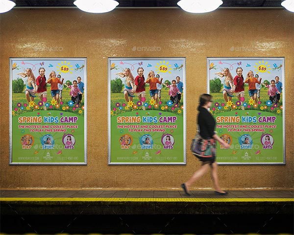 Spring Kids Camp Advertising Bundle