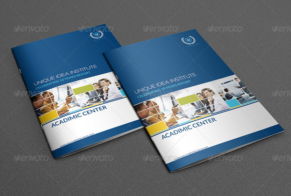 Staff Training Company Brochure Template