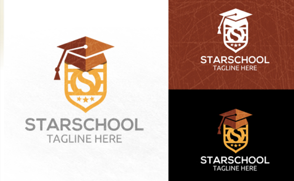 Star School Logo Template