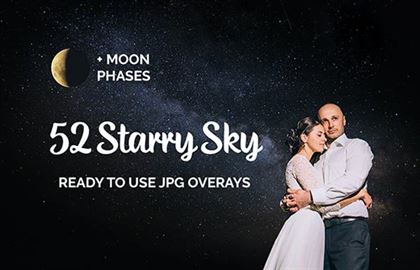 Starry Sky Photo Overlays