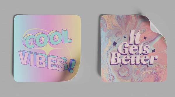 Sticker Pack Mockups