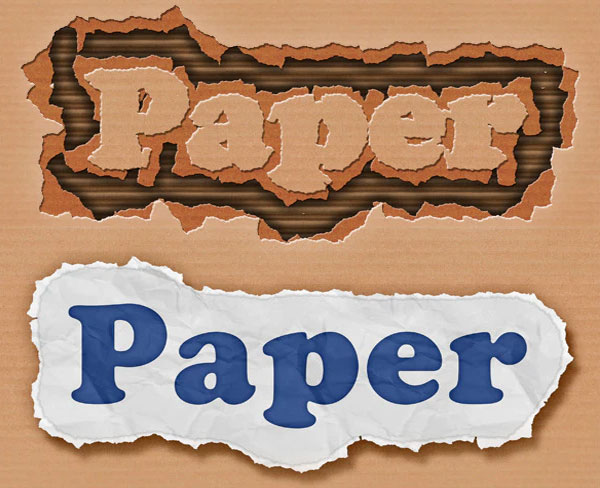 Sticker and Cut Paper PS Actions