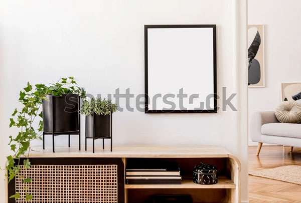 Stylish Art Wall Mockup