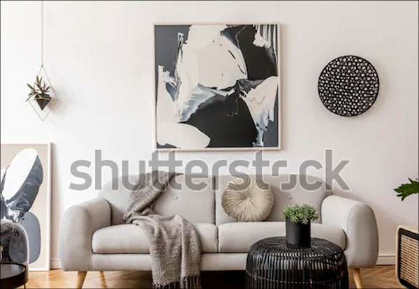 Stylish Wall Art Mockup