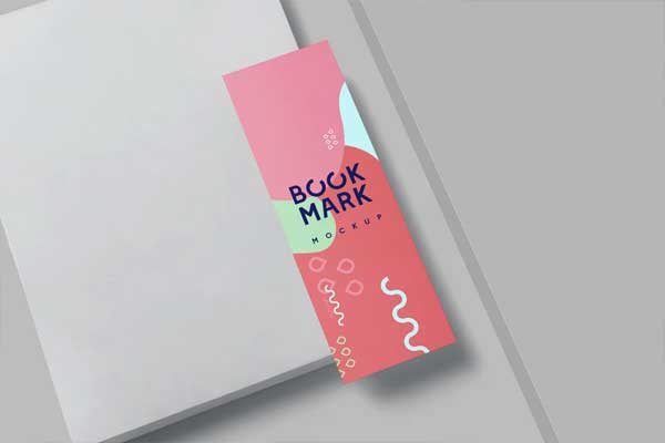Sublimation Bookmark Mockup