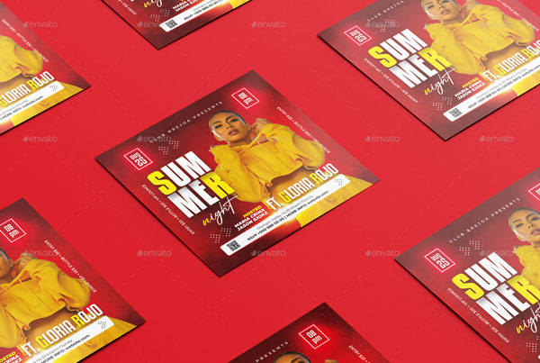 Summer Club Instagram Template