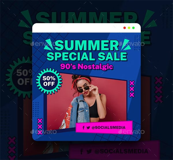 Summer Fashion Banners