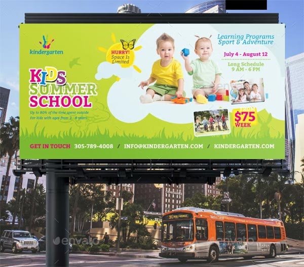 Summer School Billboard