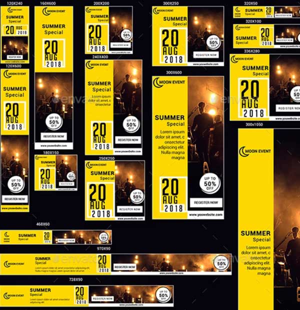 Summer Special Event PSD Banner