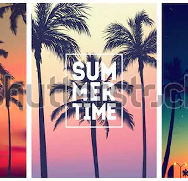 Summer Tropical Party Flyer Templates