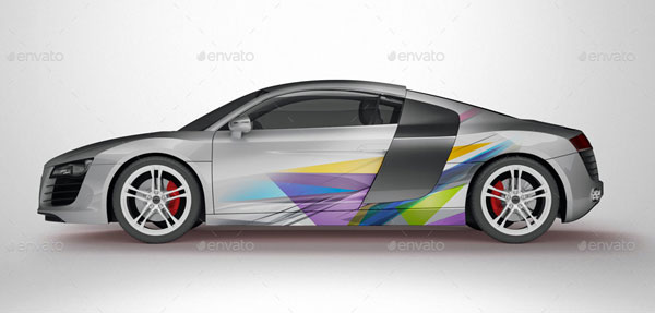 Super Car Mockups Design
