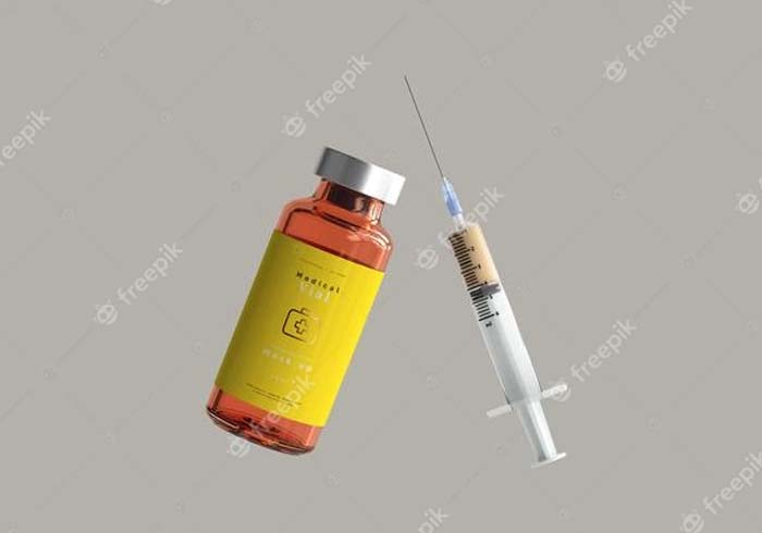 Syringe Free PSD Mockup Template