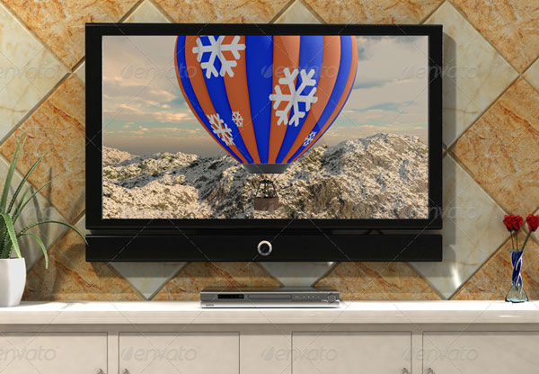TV Screen Mock-up