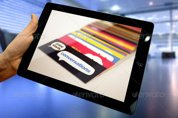 Tablet Keyword Mockup Template