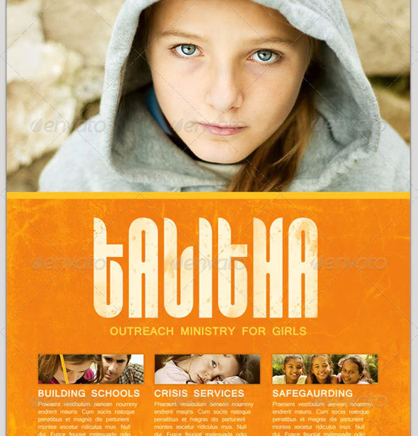 Talitha Charity Event Flyer Template