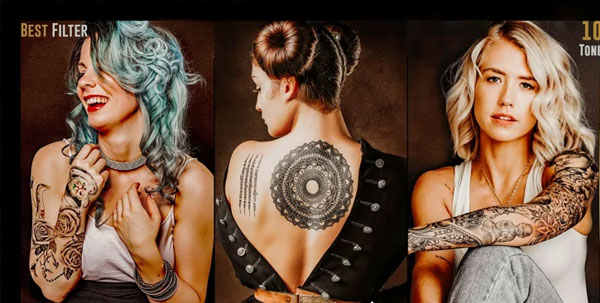 Tattoo Art Photoshop Actions