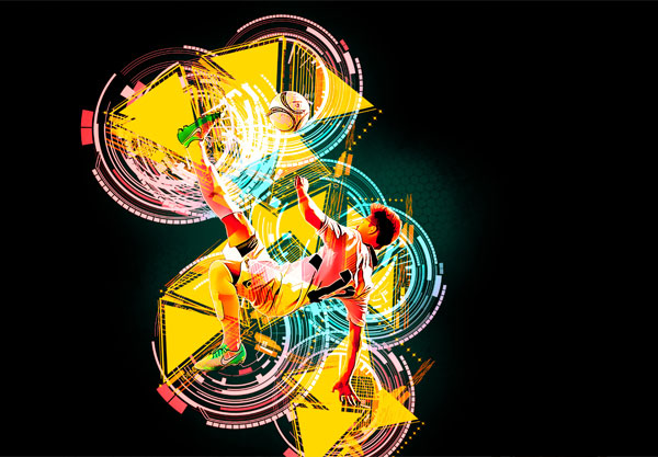 Techno Abstract Effect Photoshop Action