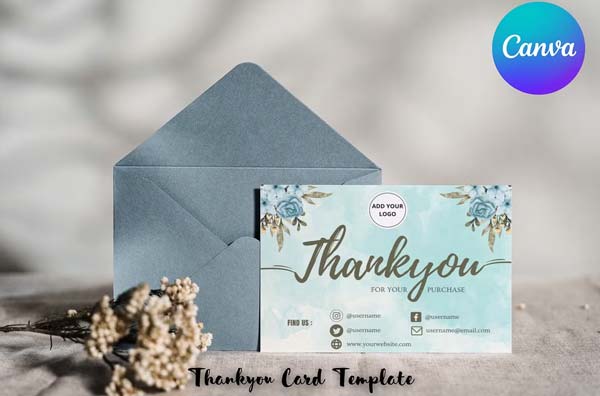 The Air Thank You Card Templates